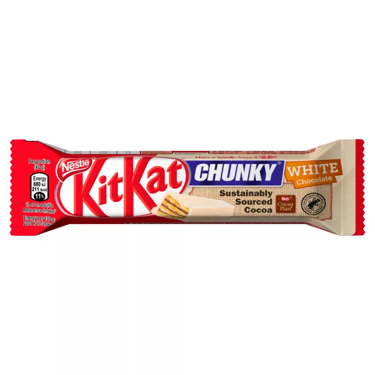KitKat Chunky ropogós ostya fehér csokoládéban 40 g